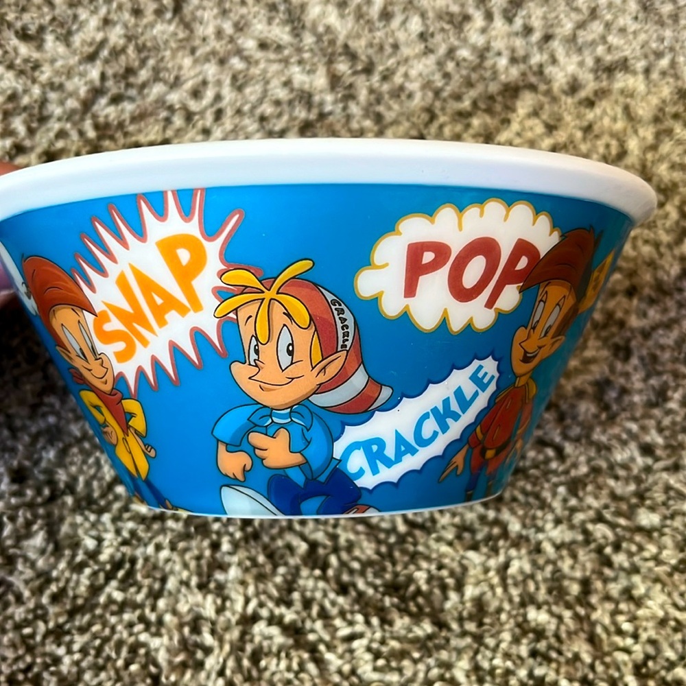 Kellogg’s Snap, Crackle, Pop cereal bowl 2013